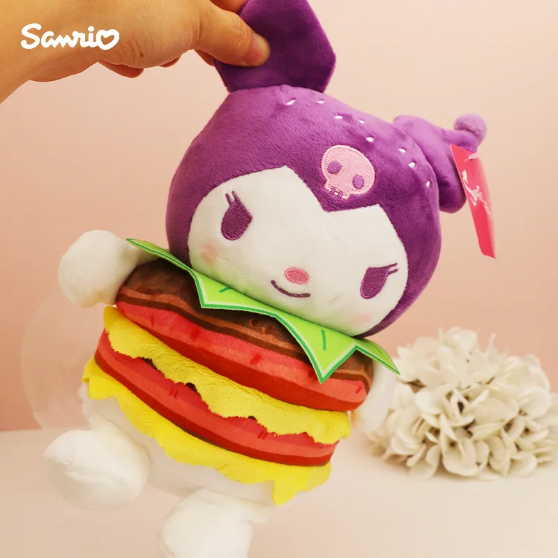 

Kawaii Doll Cute Sanrio Kuromi Anime Stuffed Animals Toys 20cm Purple Cosplay Soft Toy Children'S Toys Gifts For Girls New