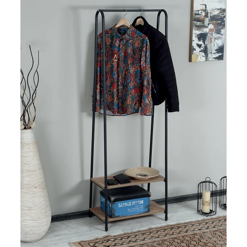 custom.Industrial Style Metal and Wood Bookshelf Modern Open Storage Display Rack Living Room Office Home Furniture