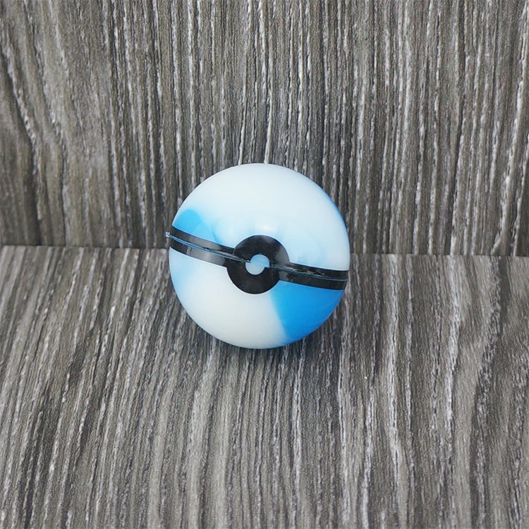 5PCS 6ML silicone ball silicone wax container Pill Storage box Oil container smoking tobacco container