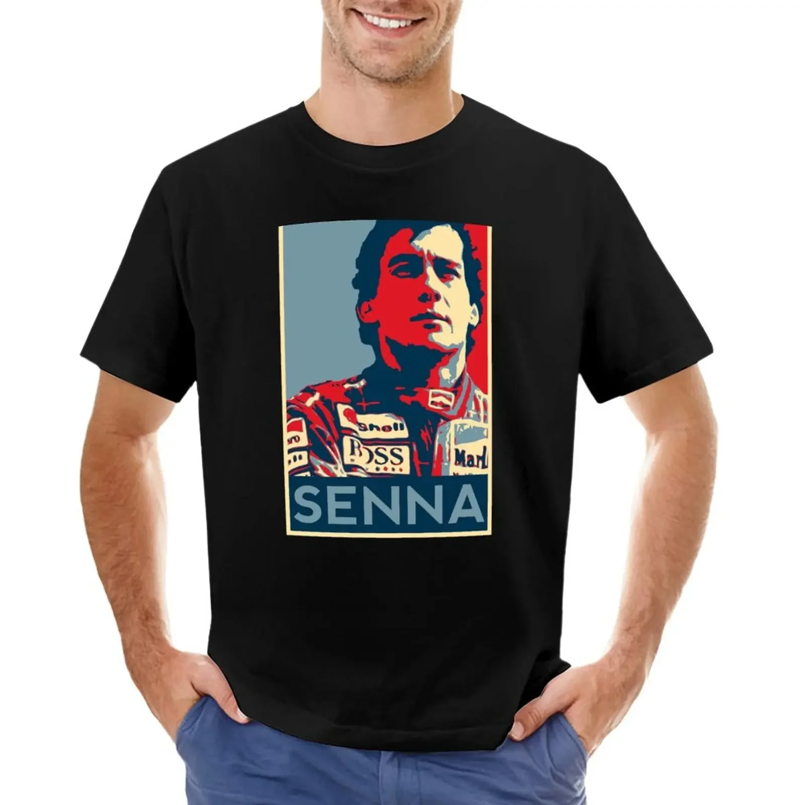 

Art Senna T-Shirt sublime vintage clothes plus size tops cute tops T-shirts for men cotton