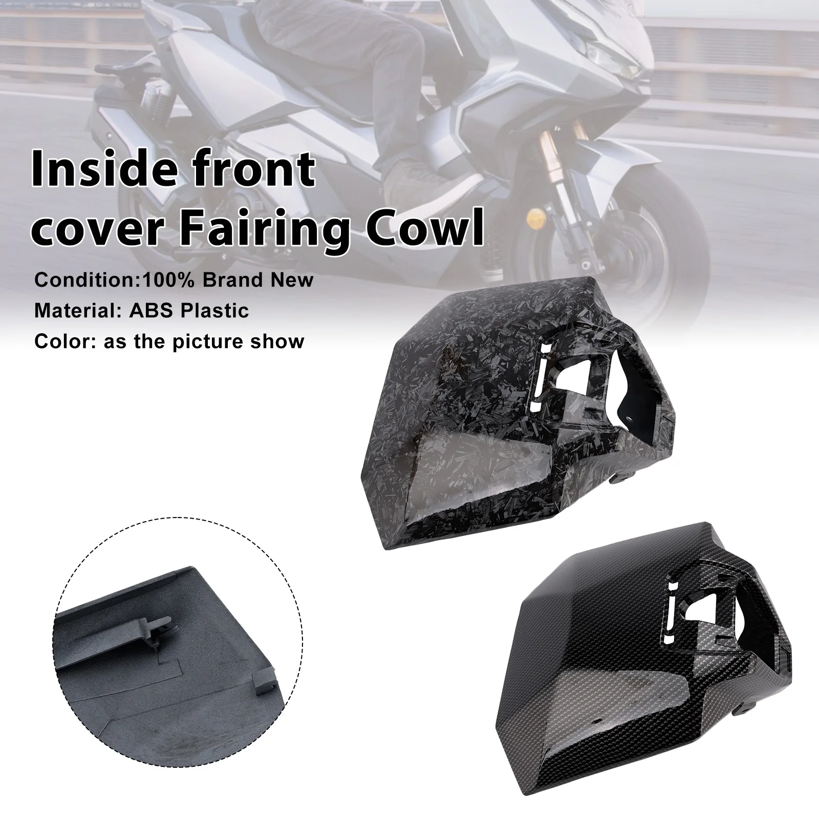 

Topteng Inside Front Cover Fairing Cowl For Honda ADV 350 2022 2023 2024 2025