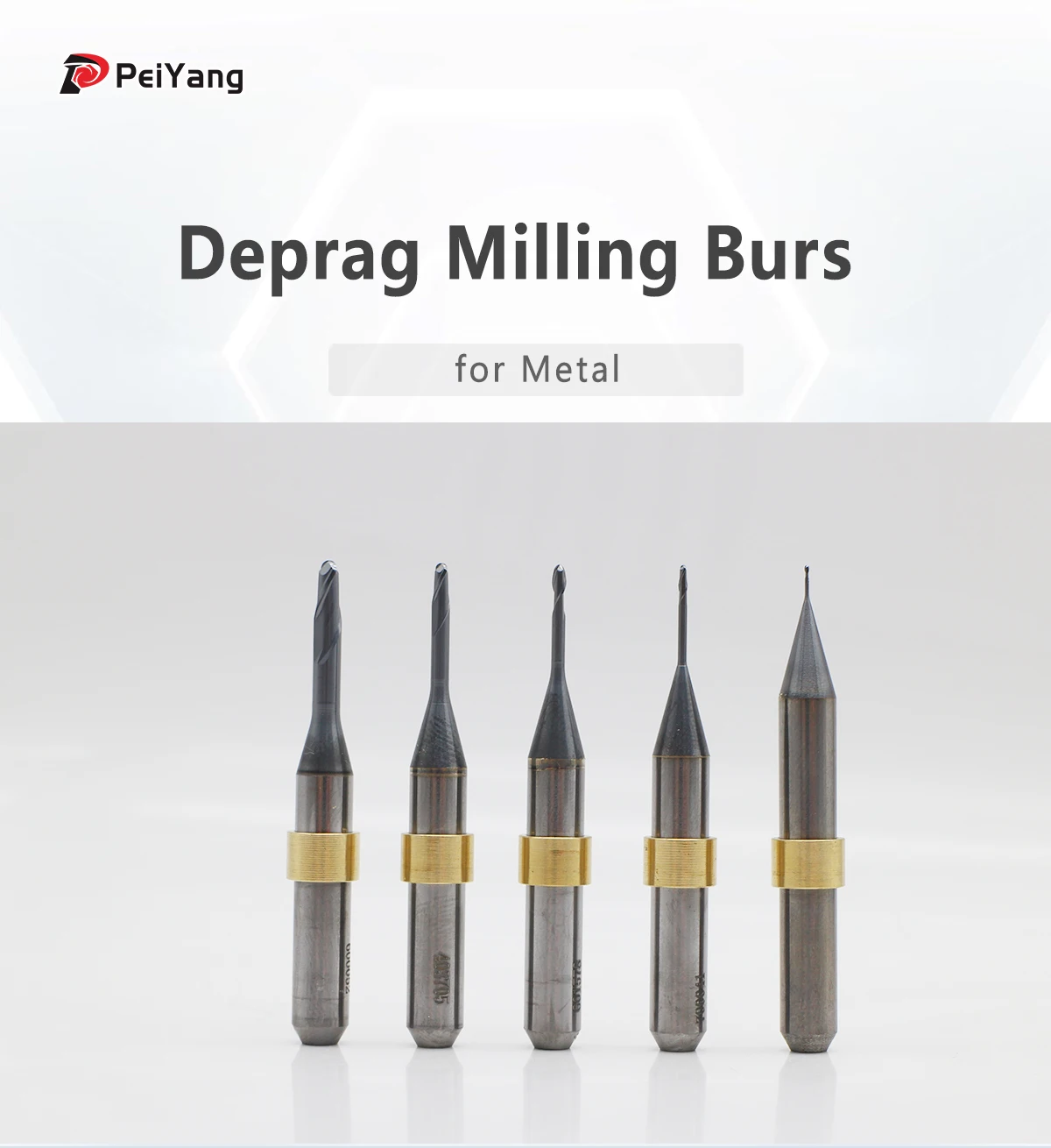 Фрезы Deprag W52 D6 для зуботехнических фрезерных станков по металлу, шлифовальные инструменты, боры для шаровых мельниц 3.0/2.0/1.5/1.0/0.5, металлические фрезы Deprag