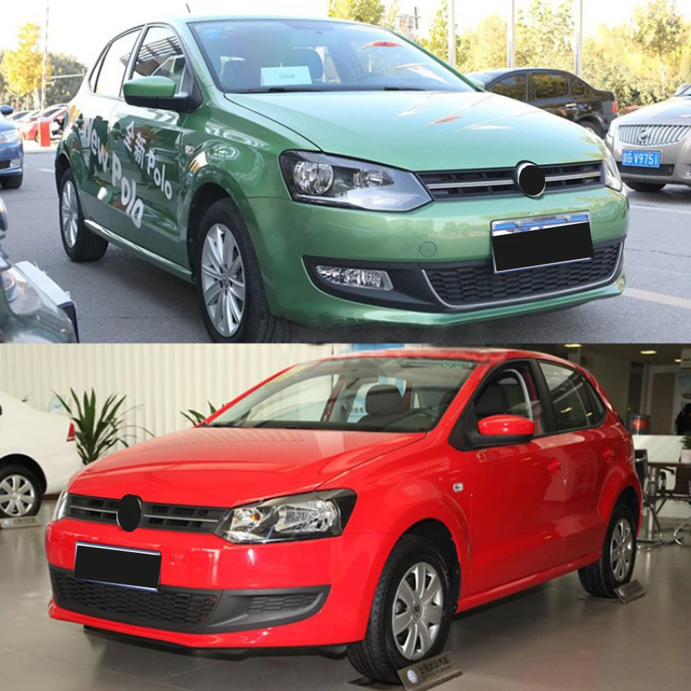 Car Fog Lights Grill Cover Bumper Lower Grille for Volkswagen For Polo 2009 2010 2011 2012 2013 2014 2015