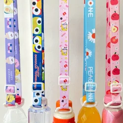 1pc Beverage Bottle Strap - Adjustable Lanyard, Durable Lanyard for Mineral Water Bottles - Portable and Practical
