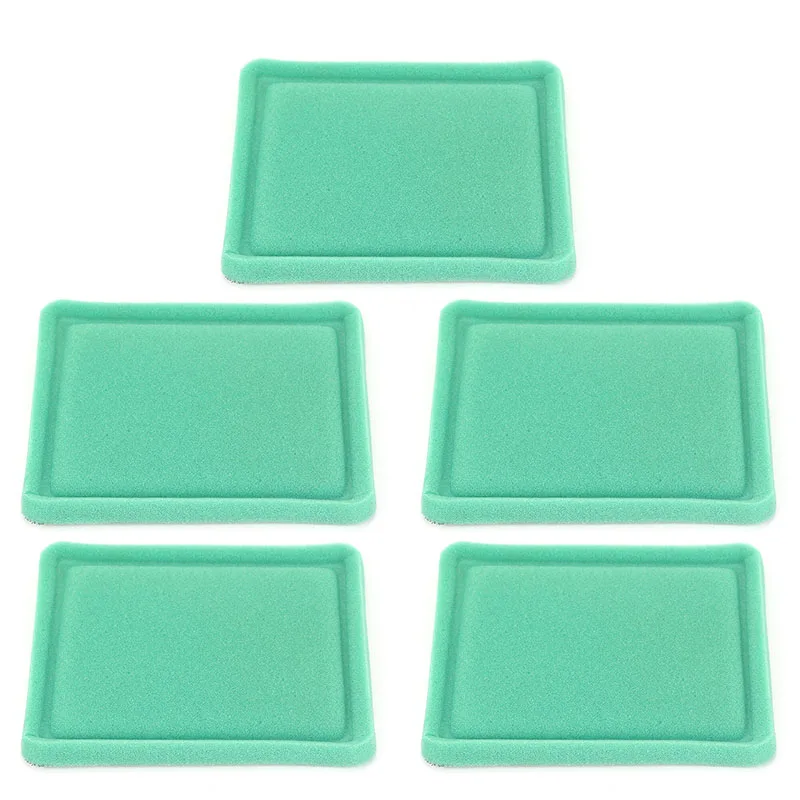 5Pcs Pre Filters Prefilter Spare Parts For 491588 491588S 399959 Lawn Mower Sponge Filters Replacement Parts