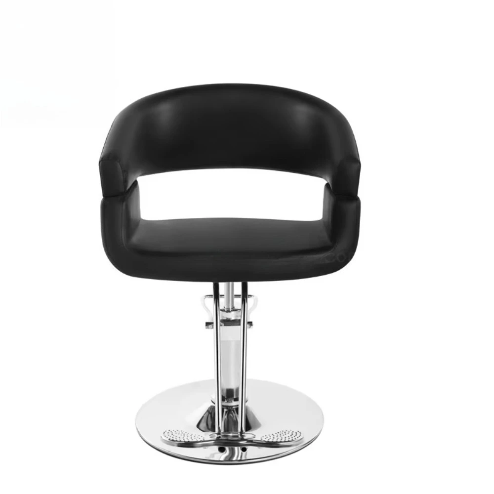 Factory  Styling Chair Simple Style Salon Chair Black  Barber Chair for Beauty Salon