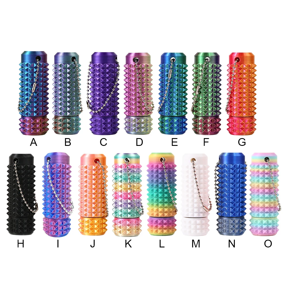 スパイキーグリッピースティムキーホルダー 3D プリントローラースパイキーグリッピースティムキーリングノベルティストレスリリーフクリスマス誕生日ギフト用