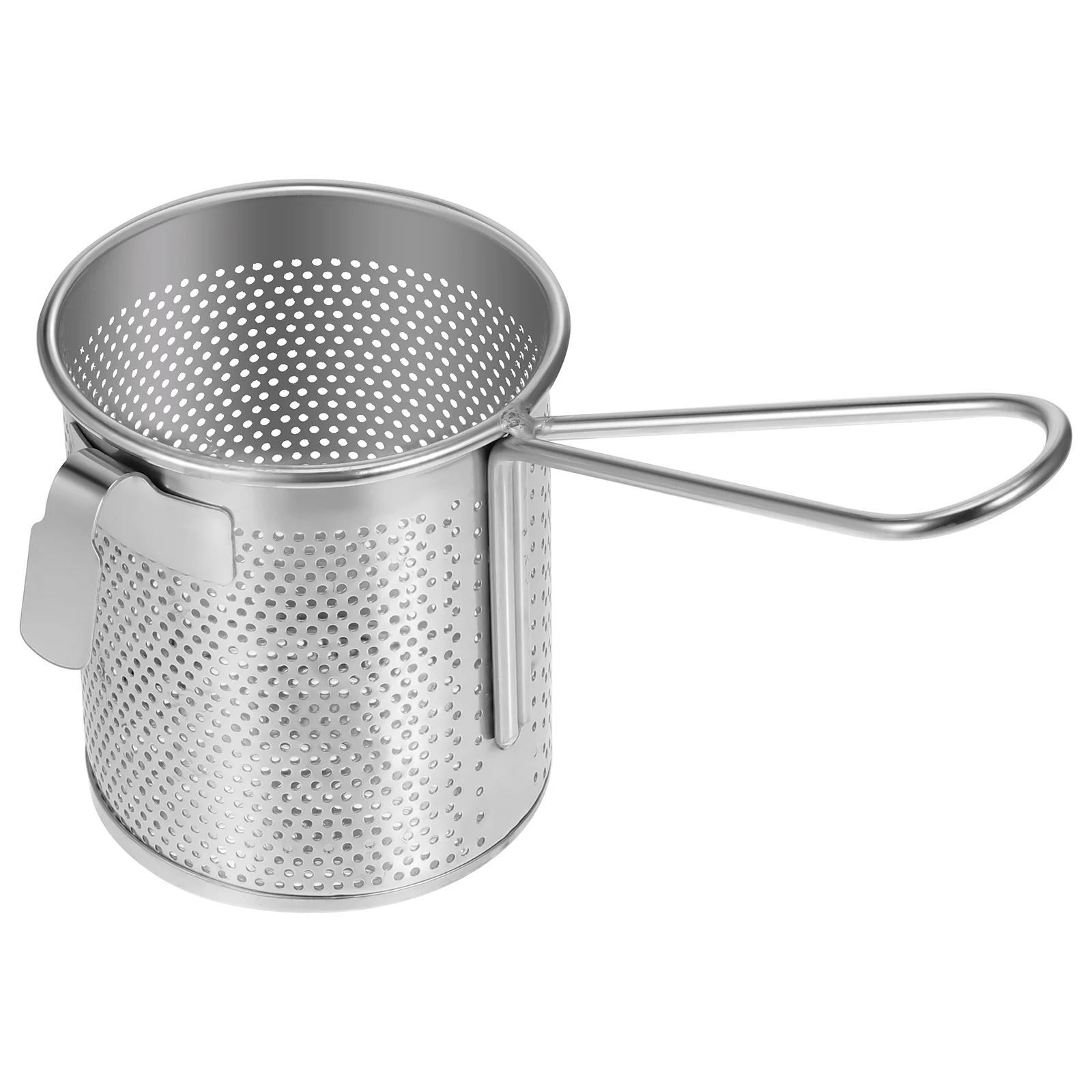 

Colander for Hot Pot Strong Frame Hanging Side Mesh Strainer Smooth Surface Ideal for Daily Use Hot-Pot Separation Colander