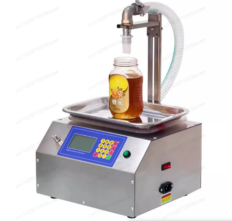 

Anti-drip automatic tahini paste, honey pear paste weighing and quantitative packaging machine