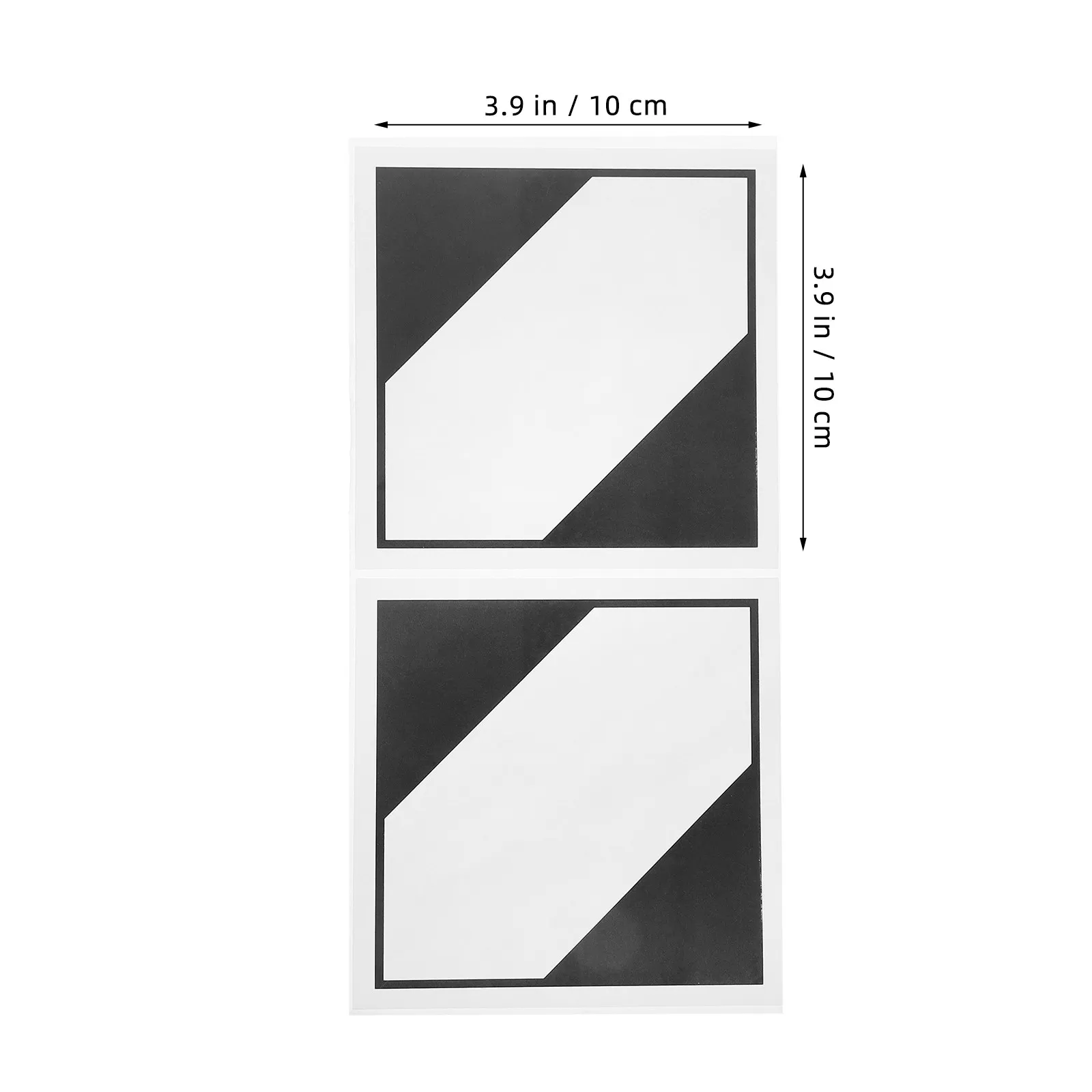 Waterproof Shipping Warning Labels 100 Pack Adhesive Cargo Stickers for Boxes Pallets Quantity Control