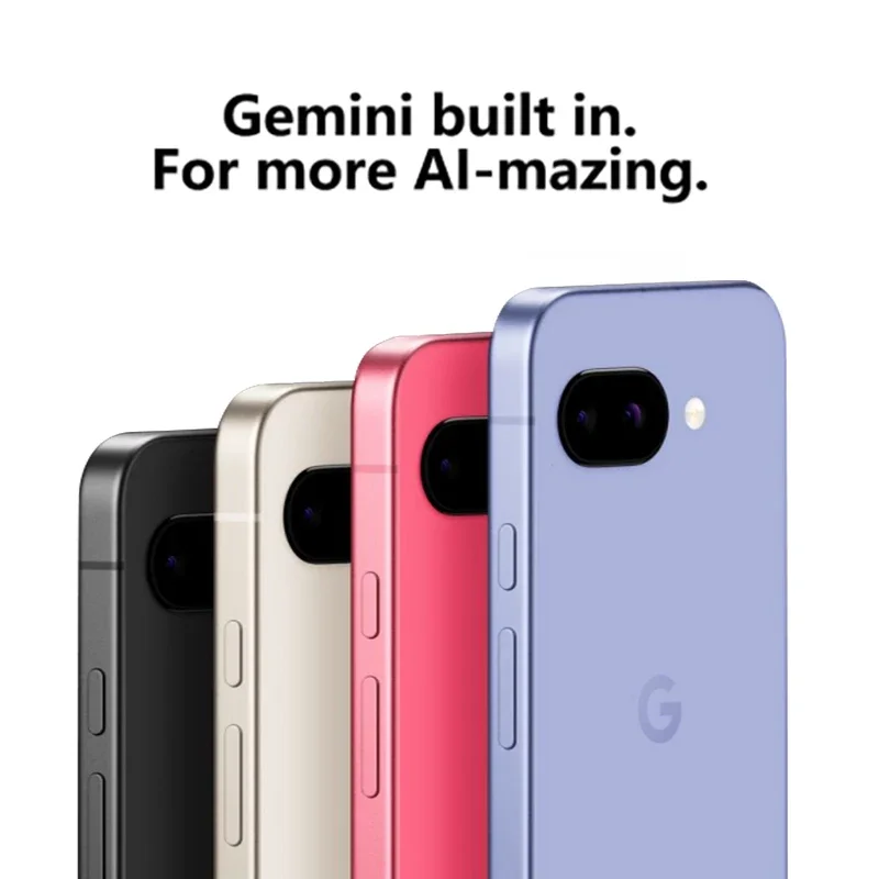 هاتف Google Pixel 9a 5G مقاس 6.3 بوصة Pixel9a pOLED 120 هرتز 5100 مللي أمبير في الساعة Google Tensor G4 Titan M2 8G RAM 128GB 256GB هاتف ذكي أصلي