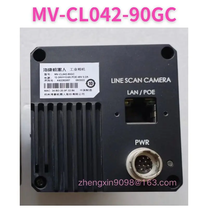 Used MV-CL042-90GC Industrial camera Functionally intact