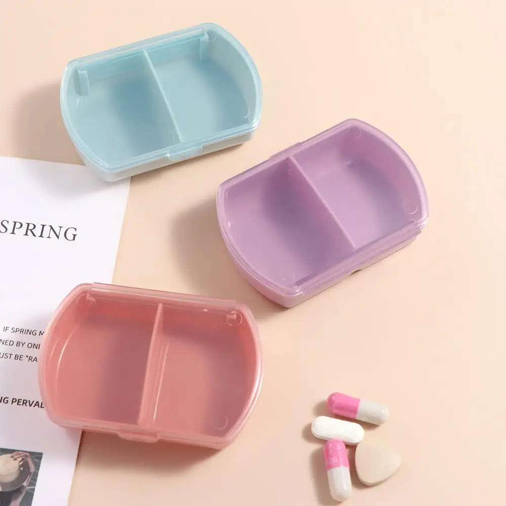 Dispenser Case Moisture-Proof Portable Medicine Box Storage Box Sealed Pills Case Mini Dustproof Pill Organizer Travel