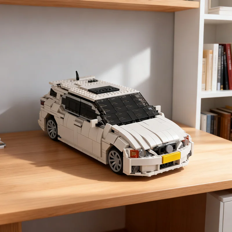 787pcs MOC Team Lexusss CT200h Model Building Blocks 3D Collection Idea Art Birthday Education Creative Assemble Brick Craft