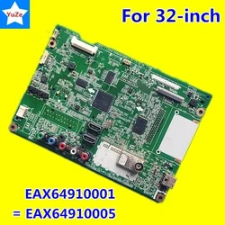 Carte mère TV 32 pouces, EAX64910001, EAX64910005, 32LS3400, 32CS460, 32LS345S, EBU61943sediEBU61767825, EBTPowered 174226, Carte mère, Nouveau