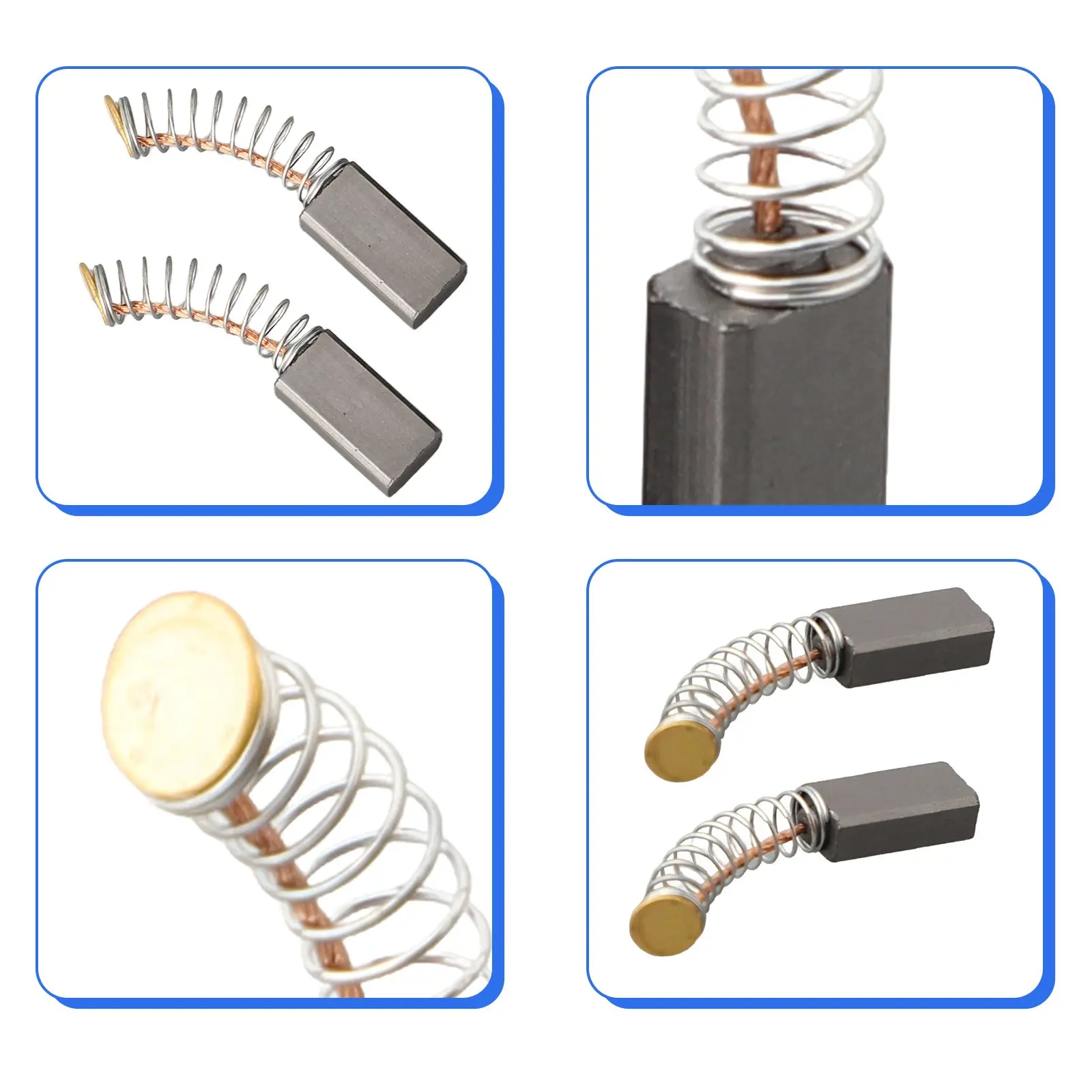Replacement Brush Pack Includes Two Carbon Brushes Tailored For Use In A Variety Of For Electrical Devices And Tools