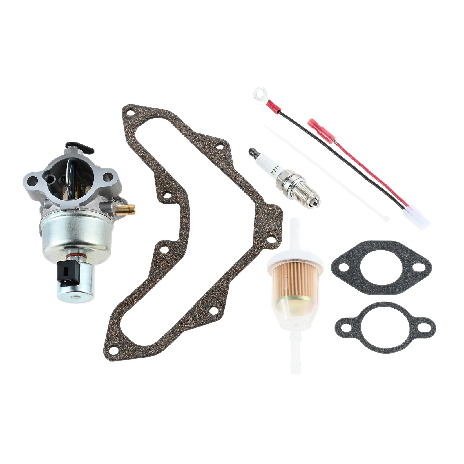 Carburetor Kit Fit for Kohler Courage 15-22Hp Engine SV470 SV480 SV530 SV540 for Toro 74360 47363 74370 Replaces 20 853 33-S