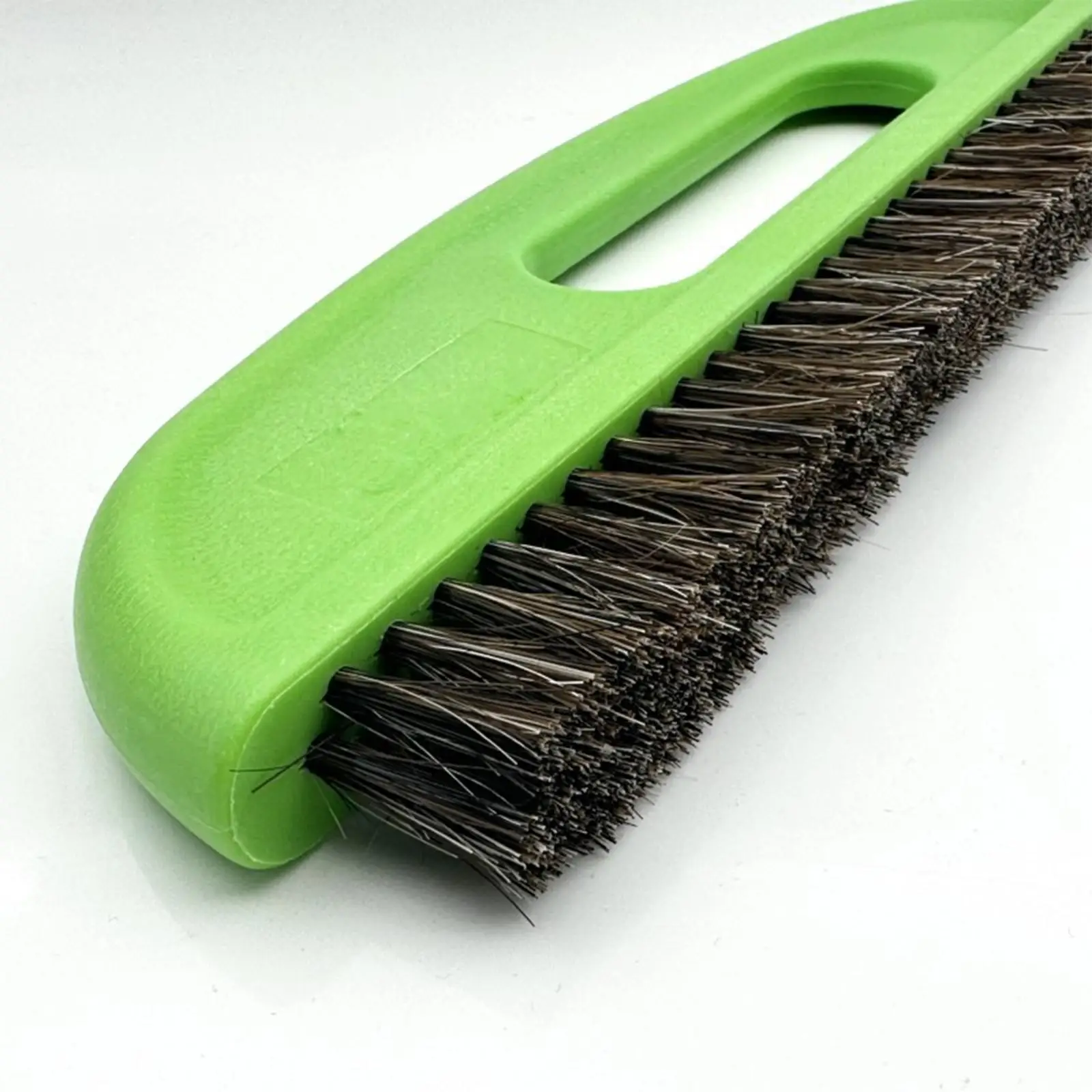 Horse Hair Wallpaper Sticker Brush for Smoothing Walls Canvas and Cleaning Sofa Bed with Wood Handle