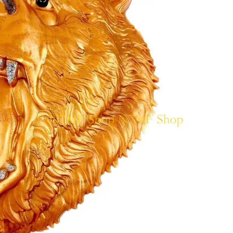 

N7MF 3D медведь для головы силиконовая форма для эпоксидной смолы формы для животных из смолы для стола дома