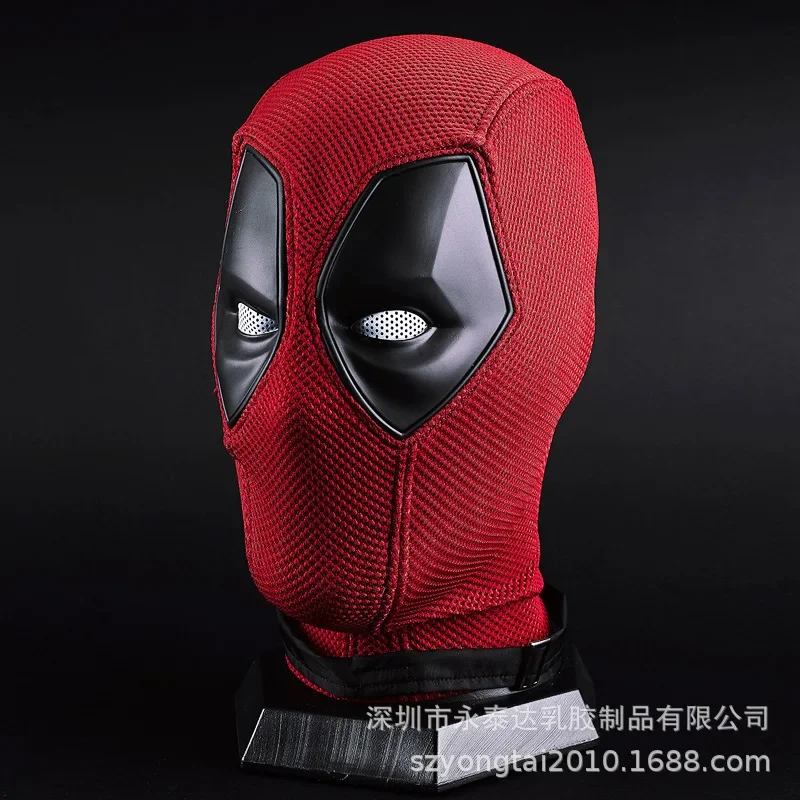 Maschera Deadpool Costume Cosplay copricapo in Nylon casco in maglia di cotone lavorato a maglia festa di Halloween Costume di carnevale puntelli maschere regali