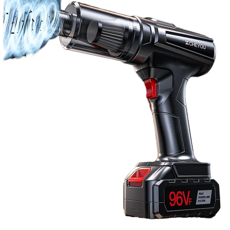 

2025 Ultra-Powerful Wireless Car and Home Vacuum Cleaner High Suction Blowing All-In-One USB Home Machine Handheld Bagless