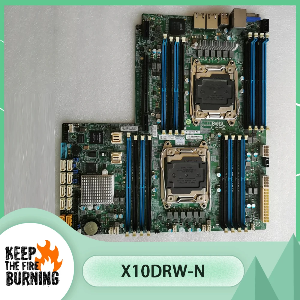 

X10DRW-N For Supermicro Xeon Processor E5-2600 v4/v3 Family i350-AM2 Dual Port GbE LAN LGA2011 Motherboard