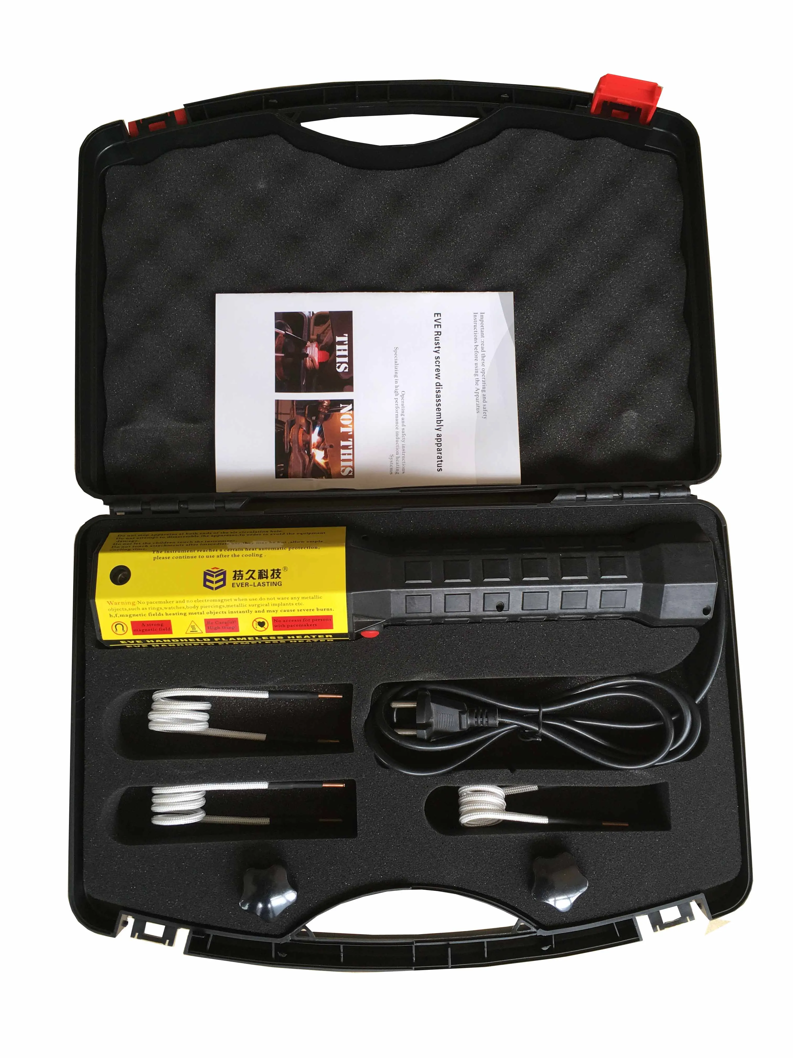 Magnetic Induction Heater Tool For Sale Bolts Handheld Type Induction Heater Copper Tube Welder