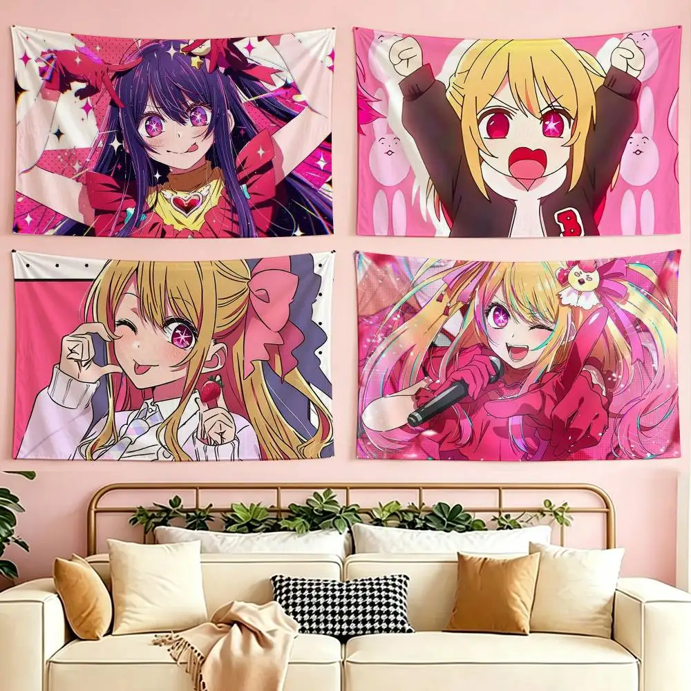 

Ruby Hoshino Anime flag Suitable For Party Club Outdoor Interior Wall Decoration Banner Fans Gift