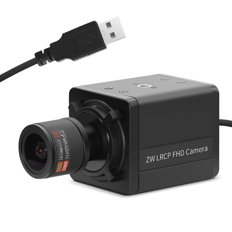 5600 PS5268 1080P USB Camera M12 Varifocal 2.8-12mm Lens CMOS 30fps UVC Webcam Mini HD Camera for Windows Linux Android