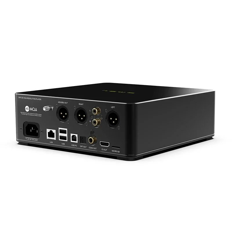 مشغل موسيقى شبكة HIFI ، SMSL DP5 SE ، مضخم صوت DAC أمبير ، ES9039Q2M ، صوت Hi-Res ، PCM768 ، DSD512 ، بلوتوث ، I2s