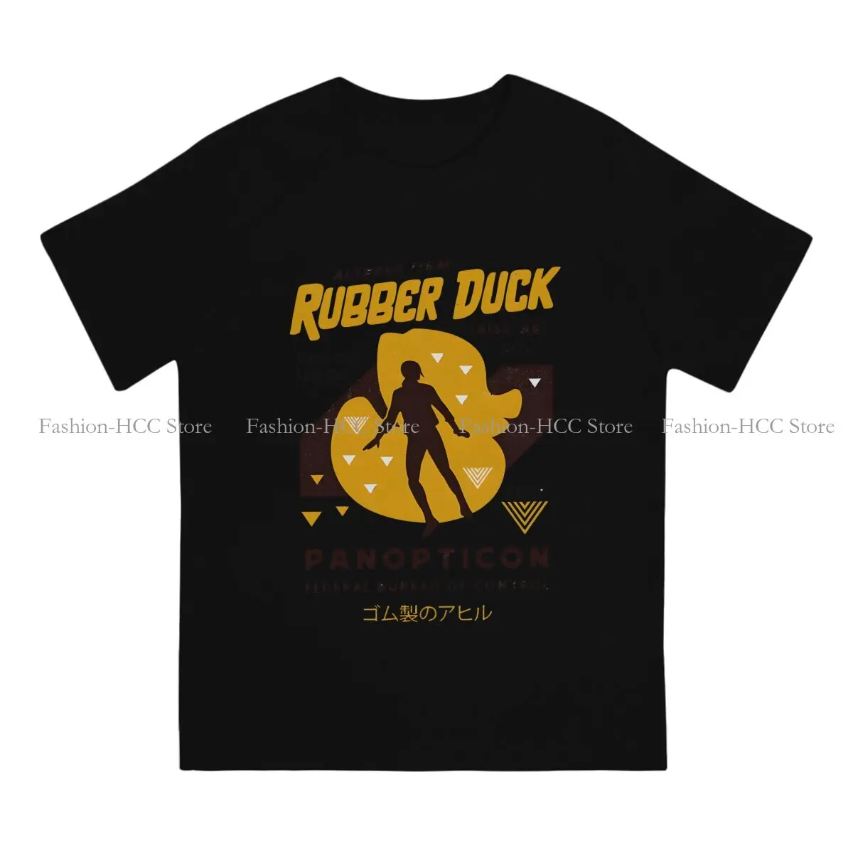 Rubber Duck Altered Item Alan Wake T Shirt Grunge O-Neck TShirt Harajuku Clothes Polyester