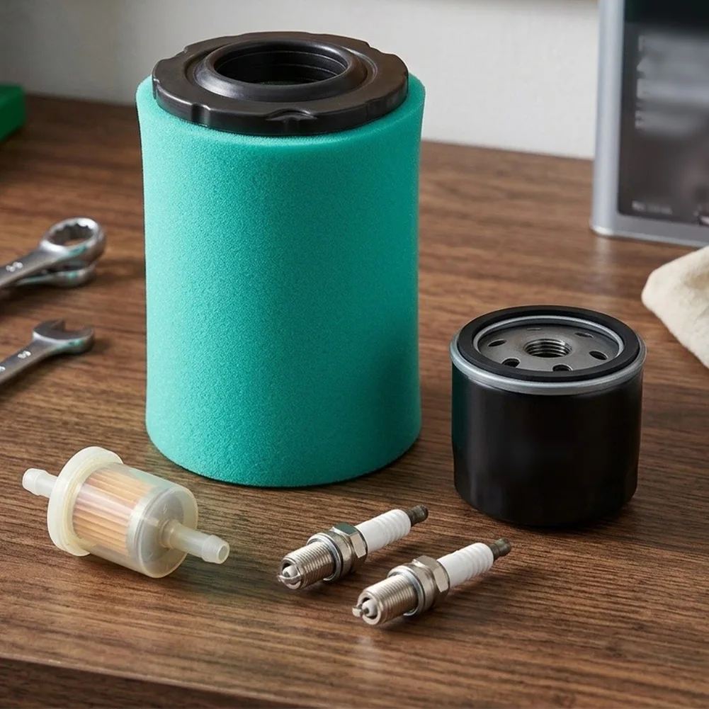 Oil Filter Kit YTH22V46 Air Filter Kit For Hua YTH24V48 YTH18542 Oil Change 492932 594201 Garden Tools