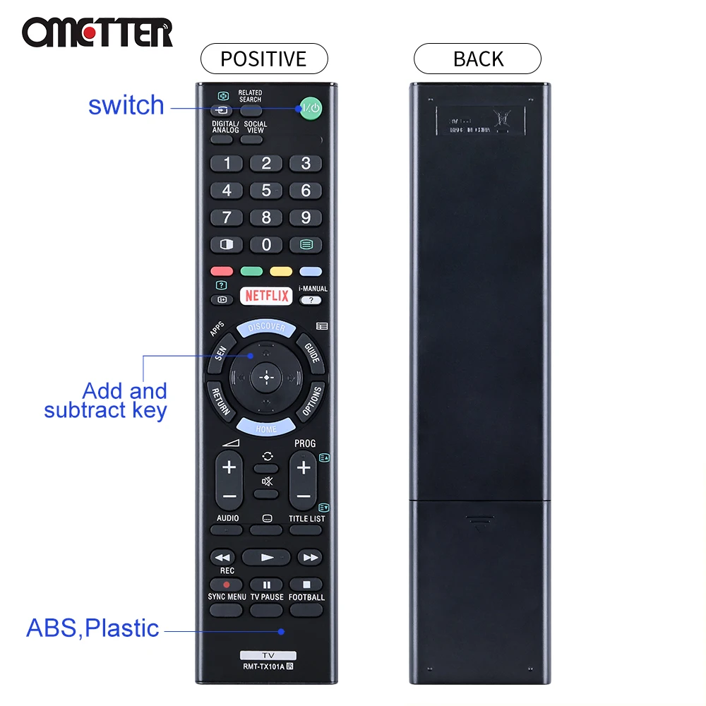 RMT-TX101A Phù Hợp Với Tivi Sony BRAVIA Điều Khiển Từ Xa KDL-40W700C KDL-32W700C KDL-48W700C