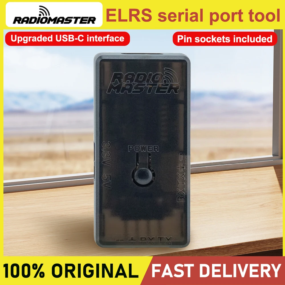 دونجل وامض للبرامج الثابتة RadioMaster ELRS USB UART لتحديث جهاز استقبال ExpressLRS