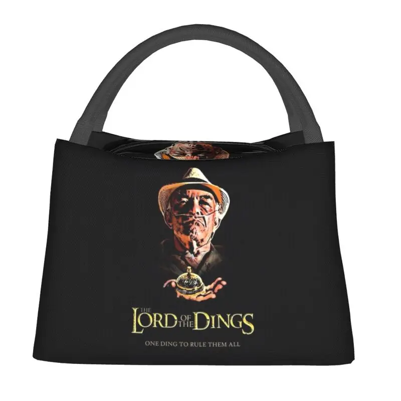 Lord Of The Dings Thermal Insulated Lunch Bag Women Breaking Bad Lunch Container for Outdoor Camping Storage Meal Food Box