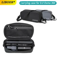 Estuche de transporte para DJI Osmo 360 Adventure Combo, bolsa de viaje portátil impermeable para cámara de acción protectora con correa para Osmo 360