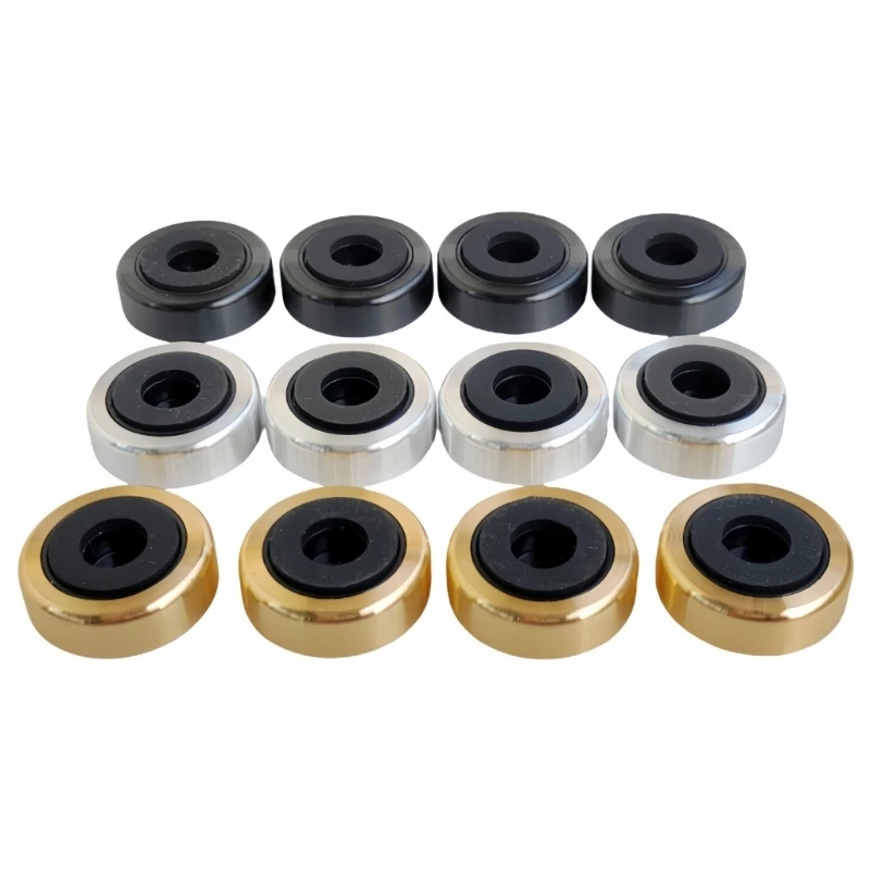 4pcs Speaker Isolation Fede Speghi Sket Stand Alluminio Turnable Isolation Pad per Amplificatore Registratore K1KF K1KF