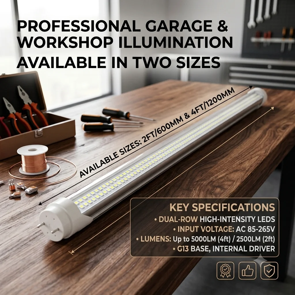 10 Pack T8 LED Tube 0.6M/1.2M 20W 36W G13 LED Fluorescent Tube Replacement Clear/Milky Cover LED Lamp Energy Saving Shop Light