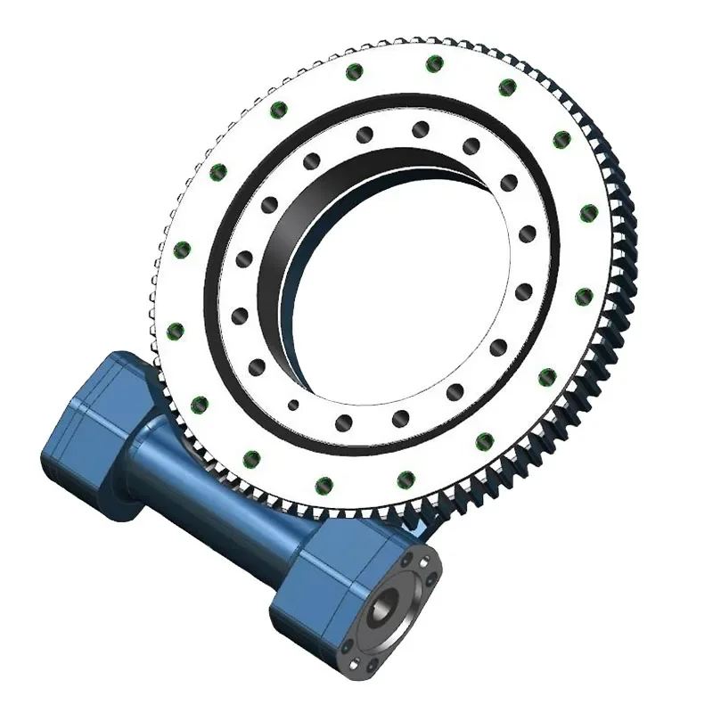 Semi-fenced rotary table 9 