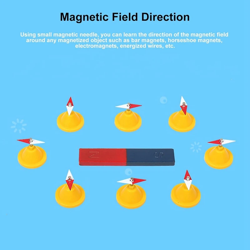 Physics Magnet Kit For Kids Electromagnet Experiment Set Educational For School Students 1 SET