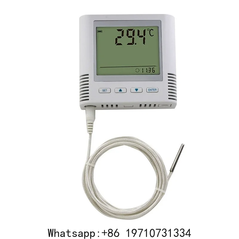 ± 200 ℃ high temperature industrial thermometerPT100 sensor probe type,measuring -80 degrees refrigerator liquid nitrogenmonitor