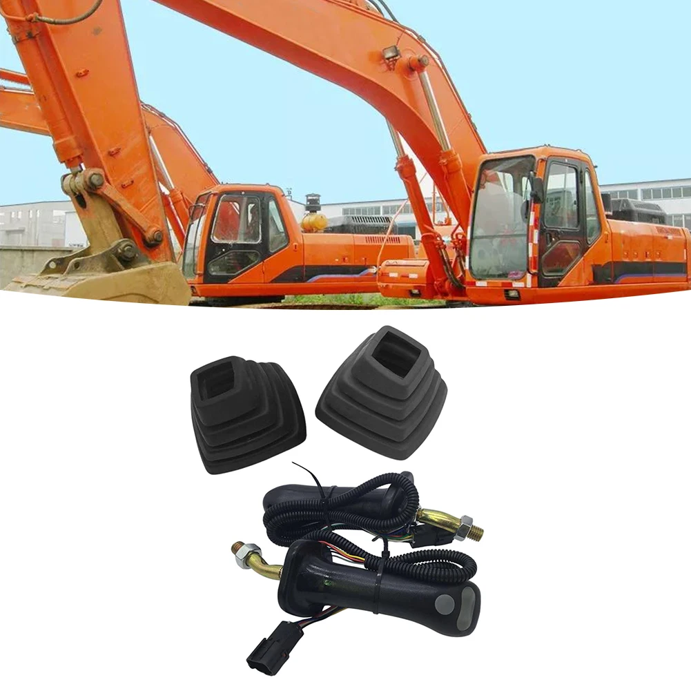 for excavator Operation Black for excavator Joystick Joystick Handle Replacement Wear-resistant Components  for