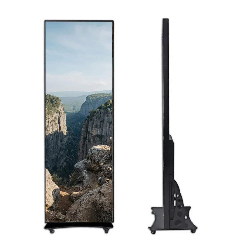 Customizable High-Definition Seamless Splicing Mirror Poster Led Screen Foldable with Animation & Graphics Display Function