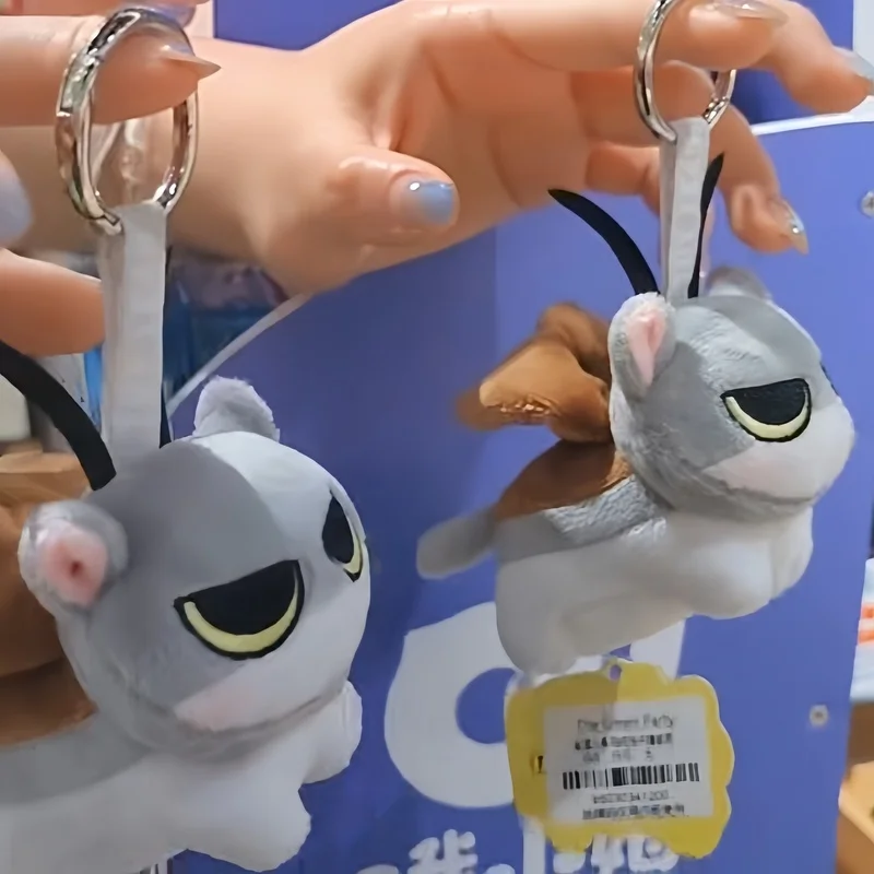 In Stock Toy Lead Dai Mao Ba Tiao Classic Series Cockroach Plush Pendant Charm Cute Ornament Collectible Desktop Decor Gift