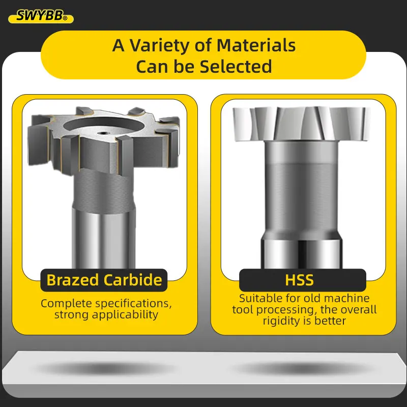 Imagem -02 - Slot Fresa Aço de Alta Velocidade Brasagem Carbide Groove End Mill Ferramenta Cnc Usinagem de Aço Metal Alumínio Diâmetro Hss 880 t