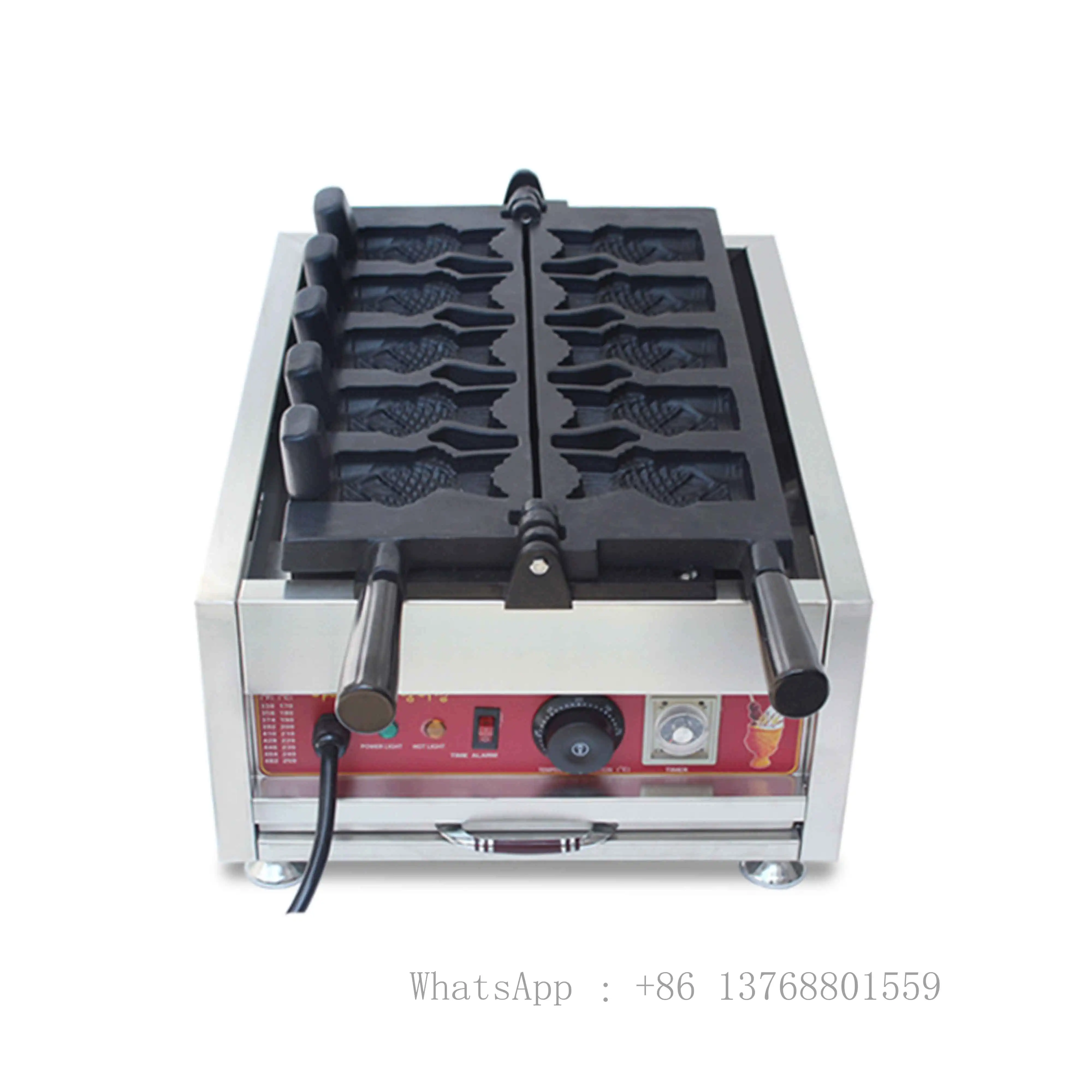 Electric Commercial Ice Cream Taiyaki Waffle Maker Machine