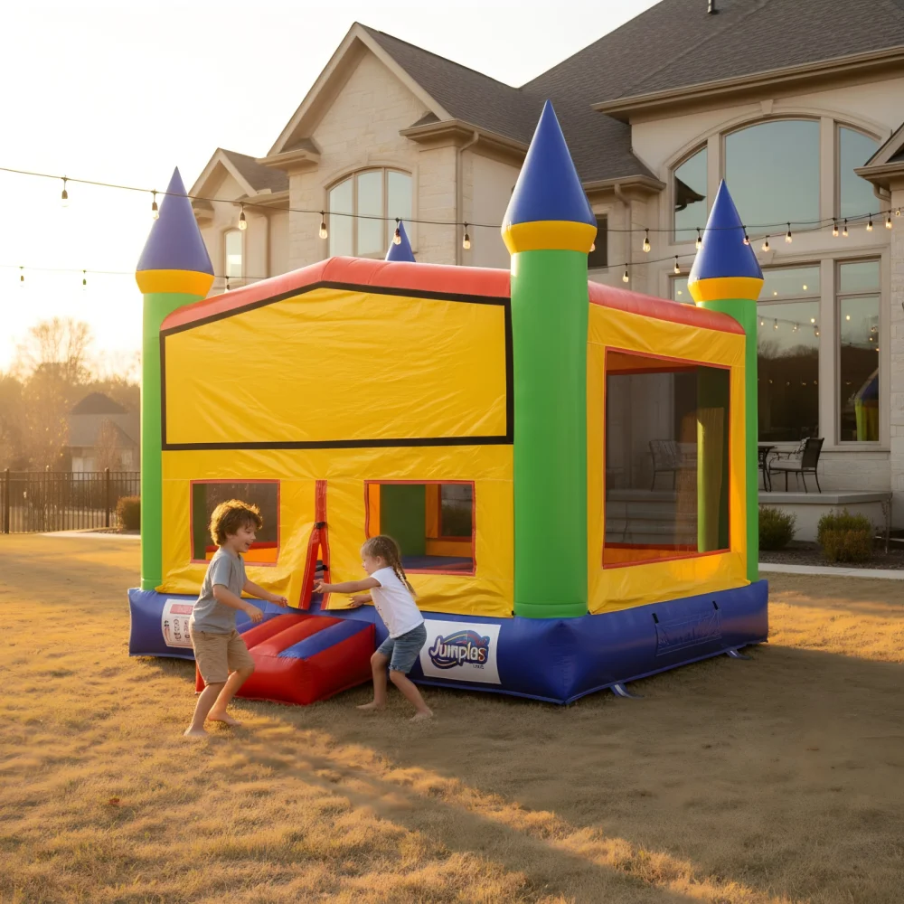 13FT x 13FT Royal Castle Bounce House with Blower