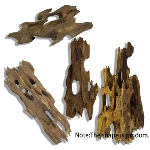 1pc forma aleatória natural derivawood para decoração de aquário afundável réptil ramos de madeira tanque de peixes log habitat decorações terrário