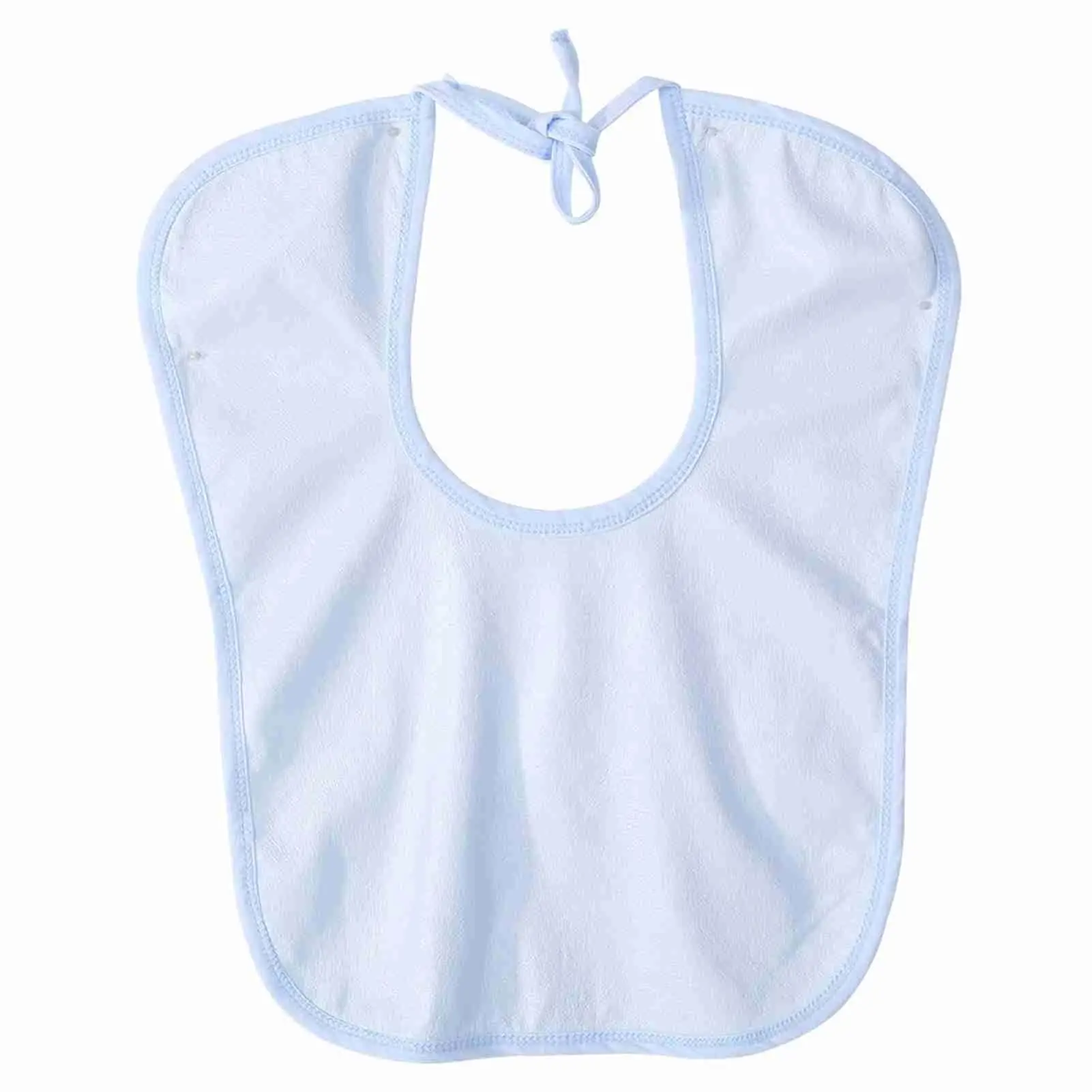 High-Quality PVC Waterproof Baby Bib - Skin-Friendly, Wipeable, Double Layer, Mealtime Protector