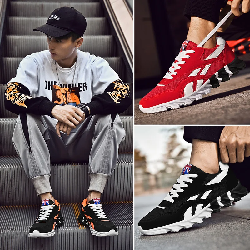 2026 New Men's and Women's Running Shoes Breathable Casual Sneakers Anti-slip Vibration Comfortable Walking Shoes 36-48